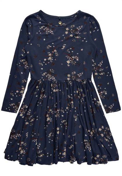 The New kjole - navy/blomster